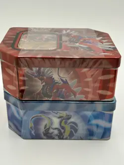 Pokemon Paldea Legends 2 Tins Miraidon ex + Koraidon ex with Promos- Sealed - Image 2