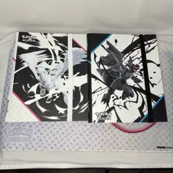 Black Bolt & White Flare Binder Set Pokemon TCG Scarlet & Violet READ - Image 1