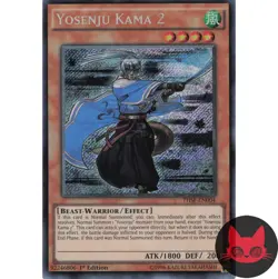 Yugioh Yosenju Kama 2 THSF-EN004 Secret Rare 1st Edition NM - Image 1