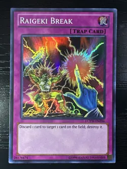 Raigeki Break - LP - LCYW-EN286 - Super Rare - Unlimited - Image 1
