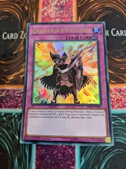 Yugioh Champion's Vigilance SS02-ENV01 Ultra Rare 1st Edition Near Mint - Image 1