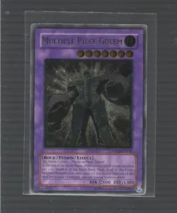 Yugioh! LP Multiple Piece Golem - TDGS-EN038 - Ultimate Rare - Unlimited Edition - Image 1
