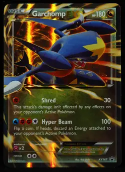 Garchomp EX #XY167 LP/VLP Pokemon Card - Image 1