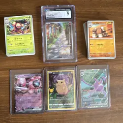 Pokemon Card Lot with SLABS! $700+ total value if PSA 10. READ - Image 1