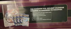 Pokemon TCG 2025 Holiday Calendar Box New Factory Sealed Promo Cards - Image 3