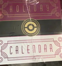 Pokemon TCG 2025 Holiday Calendar Box New Factory Sealed Promo Cards - Image 5