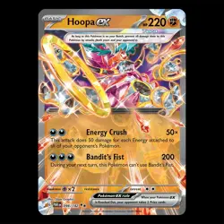 Paradox Rift - Hoopa ex 098/182 Holo Double Rare - TCG Pokemon Card - Image 1