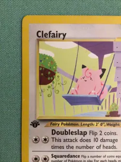 1st Edition Clefairy 30/111 Neo Genesis Pokemon Card. New - Image 3