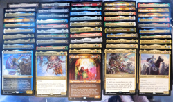 MTG - Legendary Creature Lot, 90 cards; DMU+DMC(unplayed) w/ 14 Mythic+35 Rares - Image 1