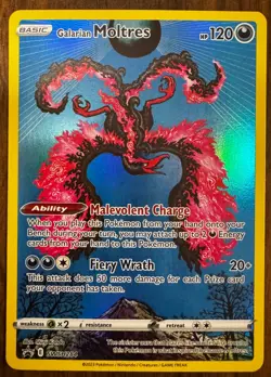 Galarian Moltres SWSH284 SWSH: Sword & Shield Promo Cards Holo - Image 1