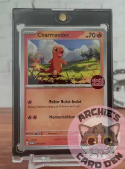 Pokemon Card Indonesia Charmander Choki Choki Promo 059/SV-P NEAR-MINT - Image 1