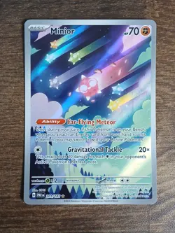 Minior - 201/182 - Pokemon Paradox Rift Illustration Rare Card NM - Image 1