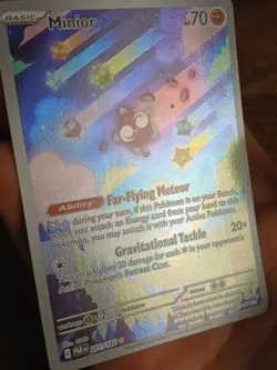 Minior - 201/182 - Pokemon Paradox Rift Illustration Rare Card NM - Image 3