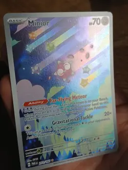 Minior - 201/182 - Pokemon Paradox Rift Illustration Rare Card NM - Image 4