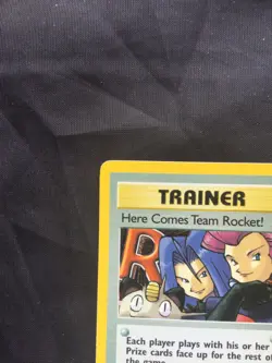 Pokemon Cards: Team Rocket 1st Edition Rare Holo: Here Comes Team Rocket! 15/82 - Image 3
