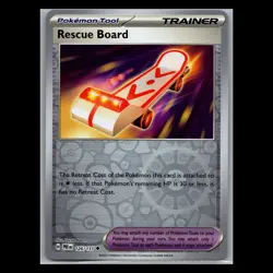Prismatic Evolutions - Rescue Board - 126/131 - Reverse Holo - TCG Pokemon Card - Image 1