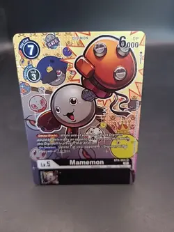 Mamemon BT6-064 SR - Digimon Card #6Z9 - Image 1
