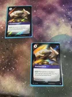 2X Riftbound Nexus Nights Foil NM English Stacked Deck Promo Card 183/298 - Image 1