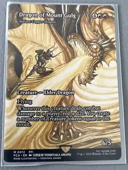 Dragon of Mount Gulg - Ancient Copper Dragon MTG Final Fantasy - Image 1