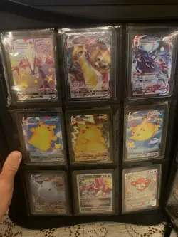 Pokemon Collection, +150 Rare Cards, 1 Hard Case Binder, +400 Clear Sleeves, Etc - Image 3
