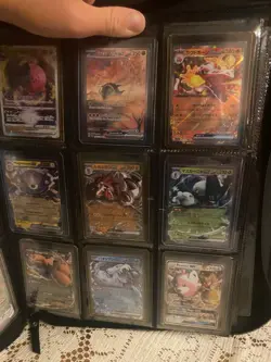 Pokemon Collection, +150 Rare Cards, 1 Hard Case Binder, +400 Clear Sleeves, Etc - Image 4