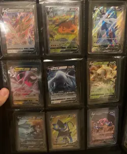 Pokemon Collection, +150 Rare Cards, 1 Hard Case Binder, +400 Clear Sleeves, Etc - Image 5