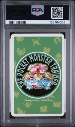 PSA 10 GEM MINT 1996 Pokemon Green Playing Card Professor Oak Joker - Image 2