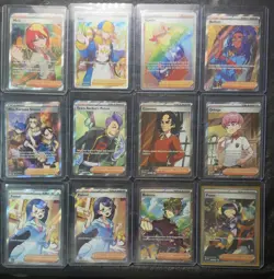 Pokemon TCG Full Art Trainer Lot Of 12 All Cards NM Condition - Image 1