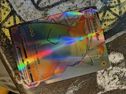 Pokemon Pikachu TCG VMAX Rainbow Secret Holo Rare Full Art Card 188/185 - Image 2
