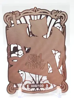 Goddess Story - Pink Metal Waifu Card - Rem - NUMBERED #/100 - Image 2