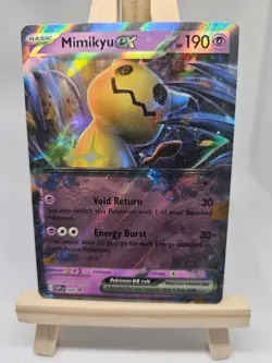 Mimikyu ex - 004 - SV: Scarlet & Violet Promo Cards - Near Mint - Image 1