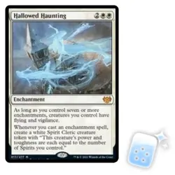 HALLOWED HAUNTING Innistrad: Crimson Vow VOW Magic MTG MINT CARD - Image 1