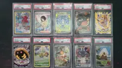 Pokemon Cards Lot Of 10 PSA SLABS - Image 1