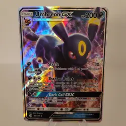 Umbreon GX 80/149 NM Sun And Moon Base Set Pokemon Card Near Mint - Image 1