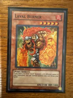 Laval Burner - HA05-EN013 - Super Rare 1st Edition NM Card Yugioh - Image 1