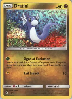 Pokemon TCG Dratini Holo Promo Card 9/12 McDonald's 2018 - Image 1