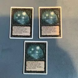 MTG- Will-O-The-Wisp- Revised- MP- MAGIC CARD - Image 1