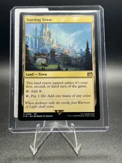 MTG Magic the Gathering Starting Town Final Fantasy Pack Fresh - Image 1
