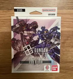 Gundam Card Game Iron Bloom Starter Deck ST05 Brand New & SEALED - Image 1