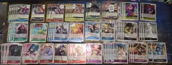One Piece TCG OP-07 Rare Lot Of 82 Cards All Nm - Image 1