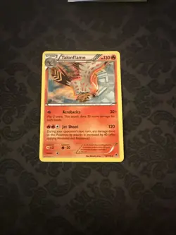 Talonflame 10/119 - Phantom Forces - Rare - Pokemon Card TCG - Image 1