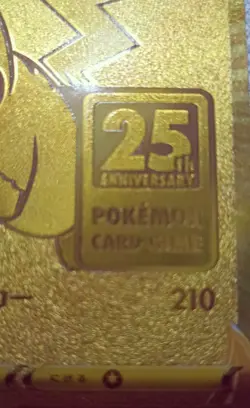 Pikachu V 001/015 25TH Anniversary Golden Promo 2021 Japanese Pokemon Card NM - Image 5