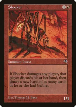 Tempest Shocker MTG Magic the Gathering LP - Image 1