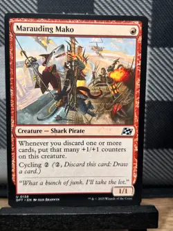 MTG TCG: Marauding Mako 138, Aetherdrift - Image 1