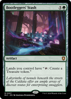 Bootleggers' Stash #207 | Near Mint | BLC Bloomburrow Commander Magic MTG - Image 1