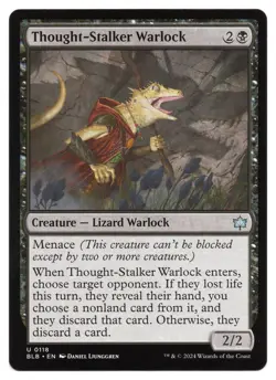 MTG Thought-Stalker Warlock | #118 Bloomburrow | English - Image 1