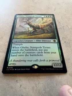 Ghalta, Stampede Tyrant - The Lost Caverns of Ixalan - Foil 0185 NM Condition 1x - Image 2