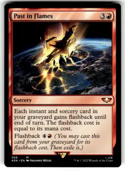 Past in Flames Universes Beyond: Warhammer 40000 Regular MTG - Image 1