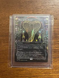 MTG Altar Of The Brood Halo Foil Encyclopedia Of Magic Secret Lair NM - Image 1