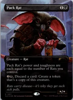 Pack Rat () (Rainbow Foil) R Secret Lair Drop Series 1307 NM - Image 1